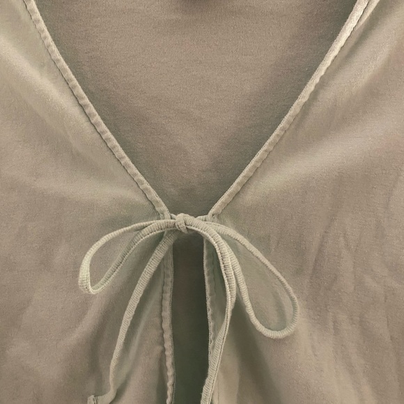 Teal tie-front cardigan from H&M - Picture 2 of 3